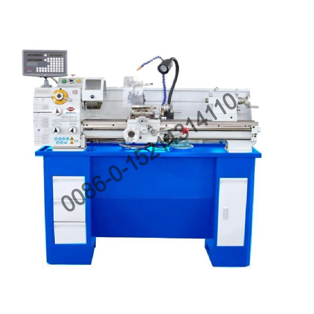 Factory aluminium processing torno metal lathe machine SP2127 lathe machine price variable speed high precision toptech 290V