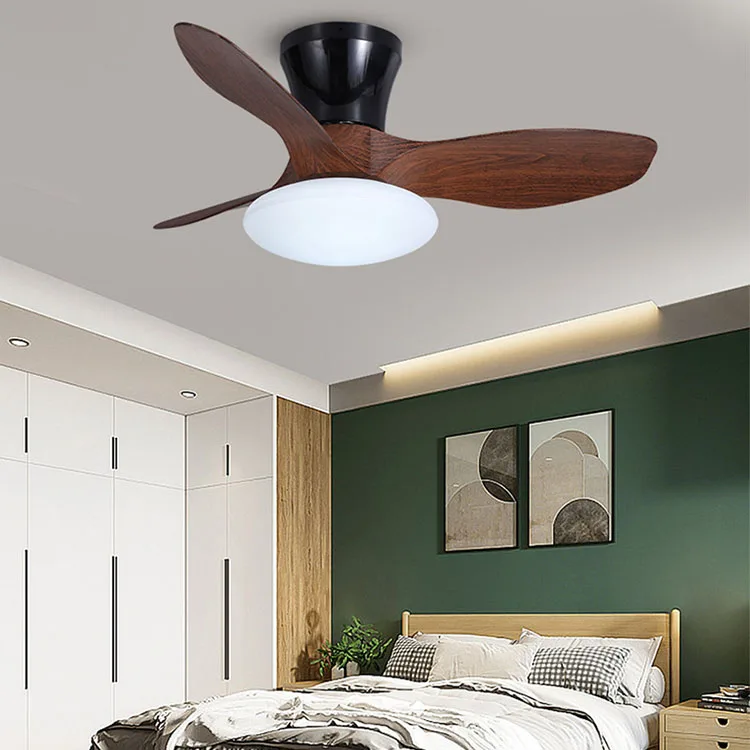 New Nordic suction roof fan lamp bedroom dining room study simple ceiling fan lamp