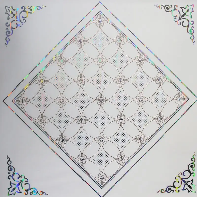 Cheap Design 60X60 Gypsum PVC Ceiling Tiles For Bedroom