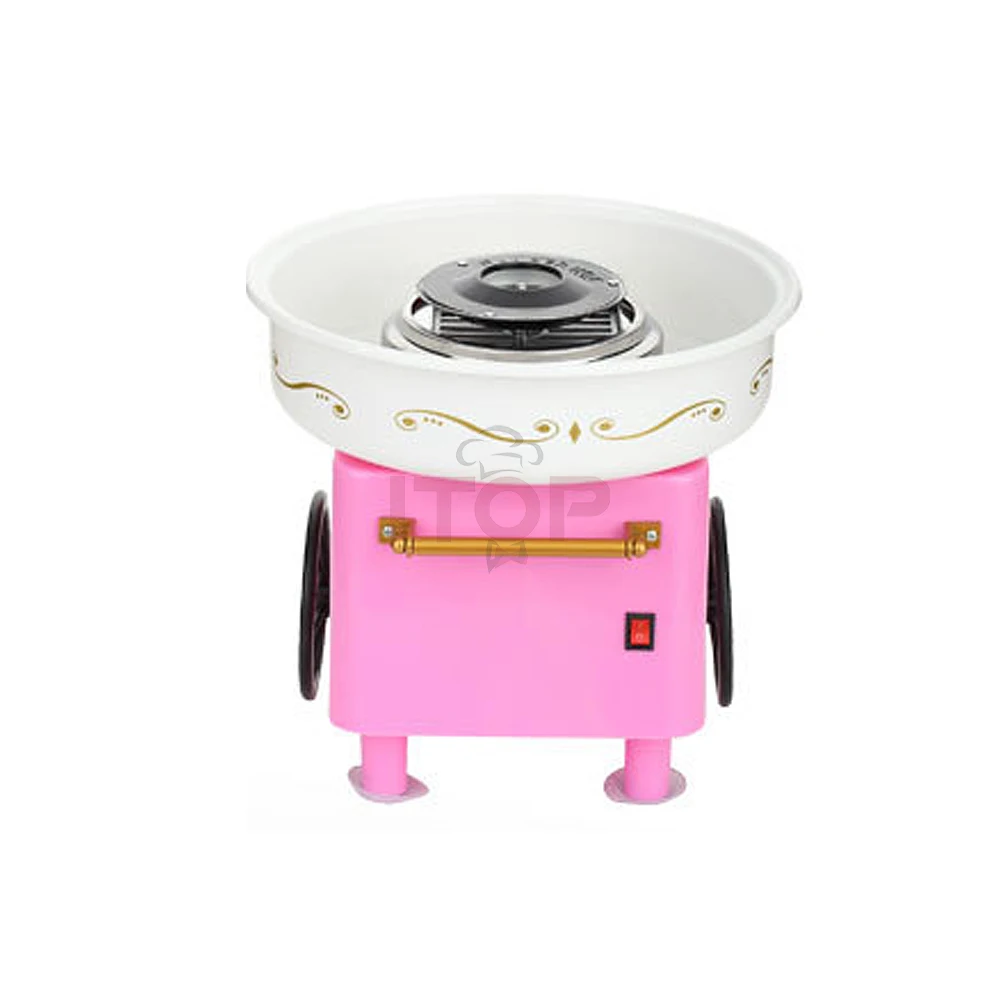 Snack Machine Popcorn Marshmallow Machine high quality mini plastic home cotton candy maker machine