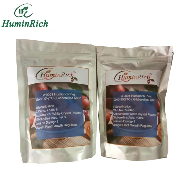  HuminRich SY9001Gibberellic Acid GA3 Gibberellin растворимый порошок в сельском