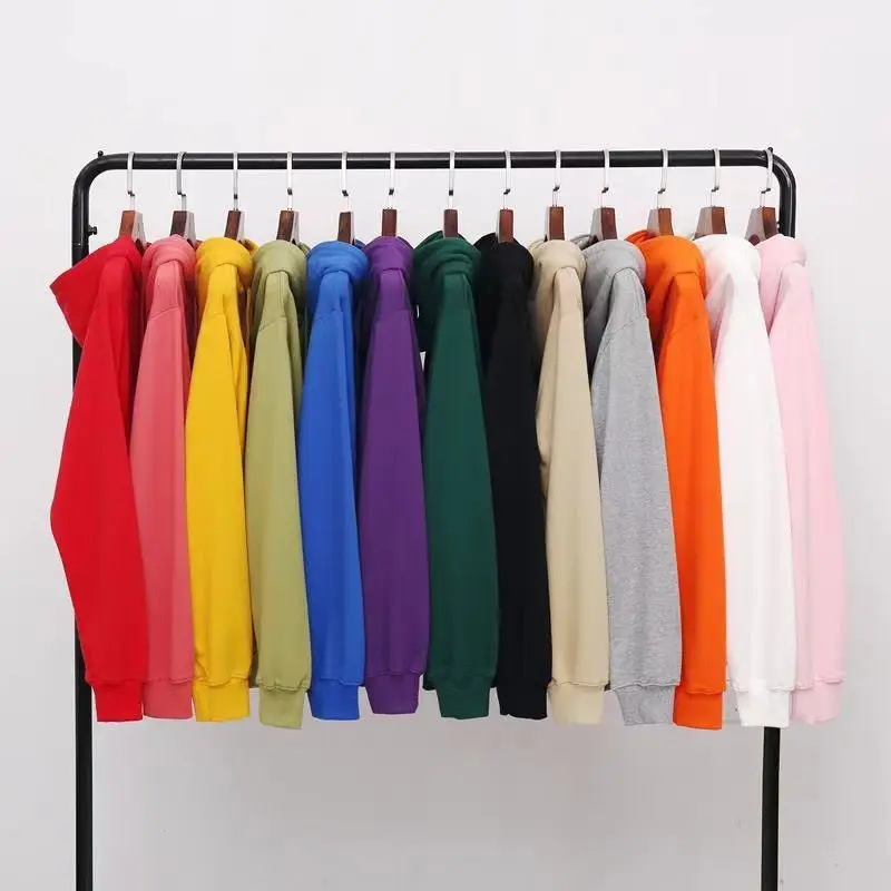 Custom Logo Tracksuit Streetwear Unisex Printing Plain Embossed Oversized Pullover Joggers Sweatshirt Anime Blank Men Hoodies