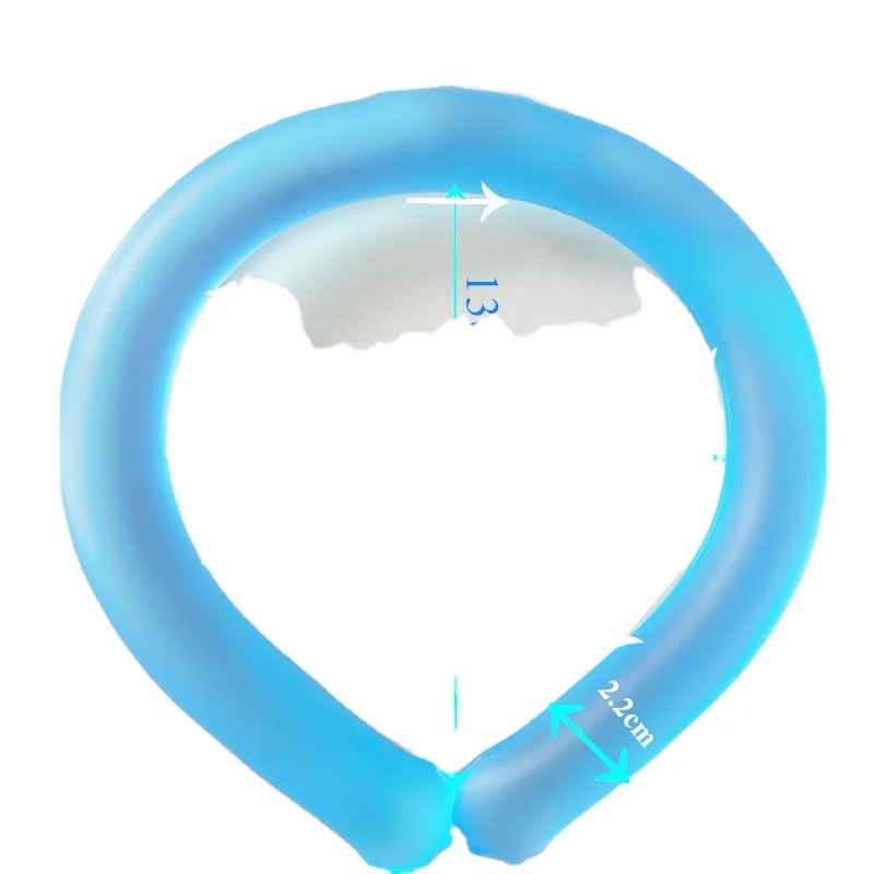 Очень популярный холодный горловое кольцо автоматического охлаждения льда круг шеи охлаждающая трубка