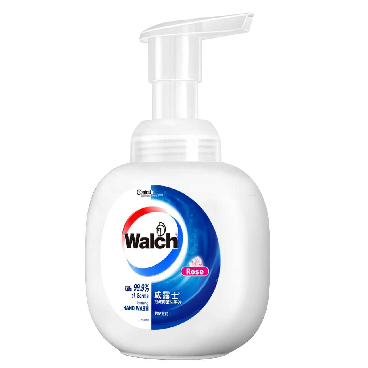 Walch hand-wash pure  rose health  foaming hand wash liquid soap 400ml