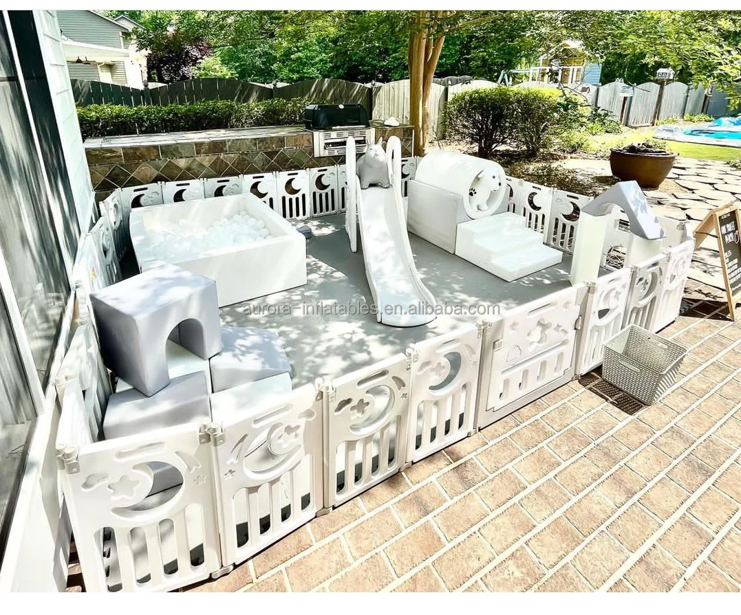 Indoor Playground Amusement Kids Customized soft play equipment outdoor playground set for toddler colorful softplay ball pit