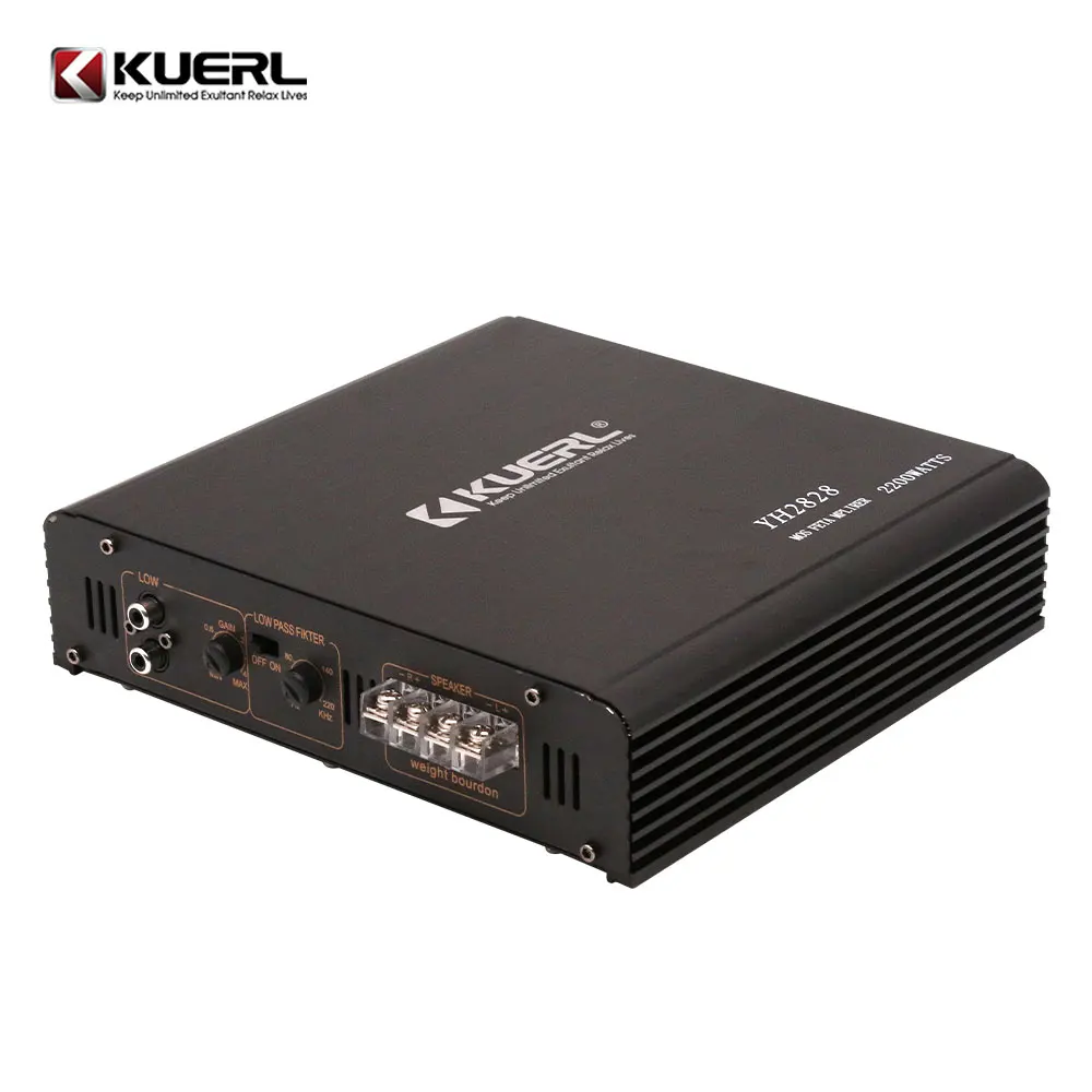 Manufacturer direct sales big power sound system amplifier car audio subwoofer amplifier.Two-way car audio amplifier