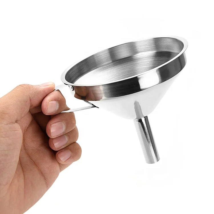 Large Tri Clamp Removable Strainer Filter Valve Canonical Hopper Stainless Steel Funnel