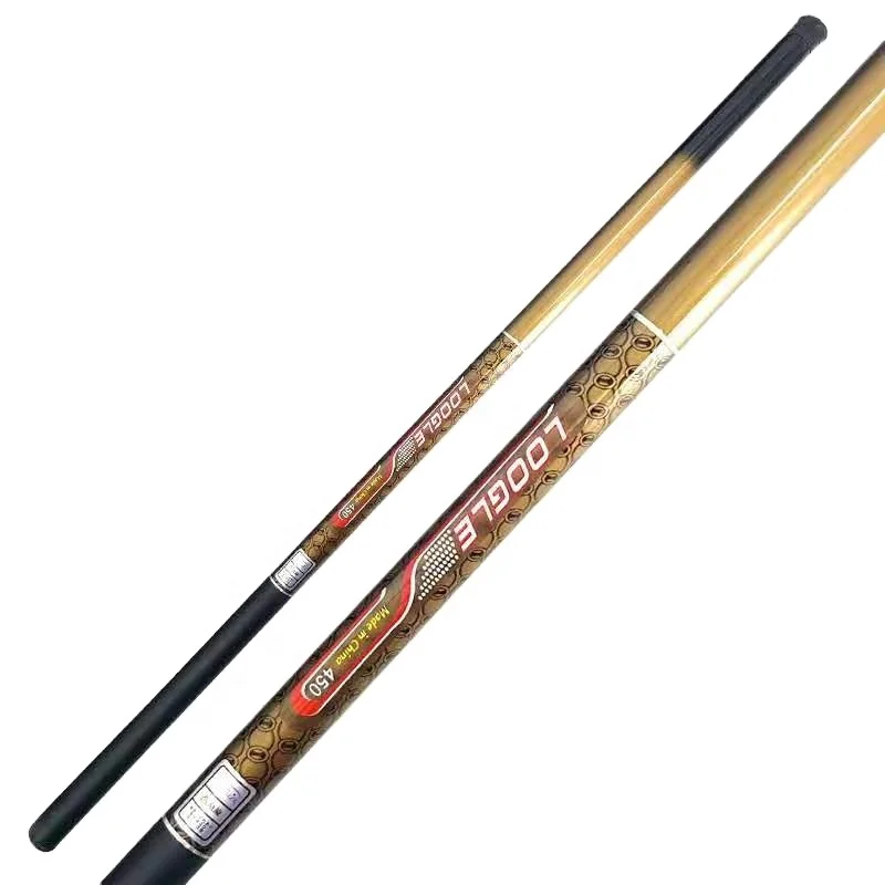 fly fishing rod yellow  boat rod fishing saltwater 1.8m hollow solid 3/8oz to 2oz beach fishing rod