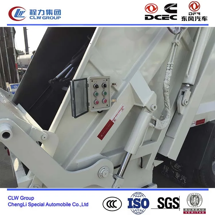Dongfeng 6 m3 грузовик для уплотнения мусора