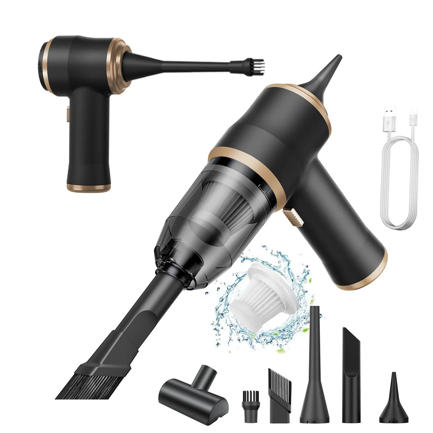 Портативный Домашний Беспроводной Ручной Небольшой сухой пылесос мини многофункциональный автомобильный