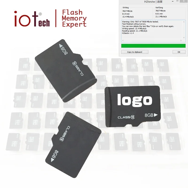 Iotech Camera Micro Memory SD Card TF 2GB 4GB Flash Memoria Carte 32GB 64GB 128GB 256GB 1TB OEM Mobile Phone Memory Card CN;GUA