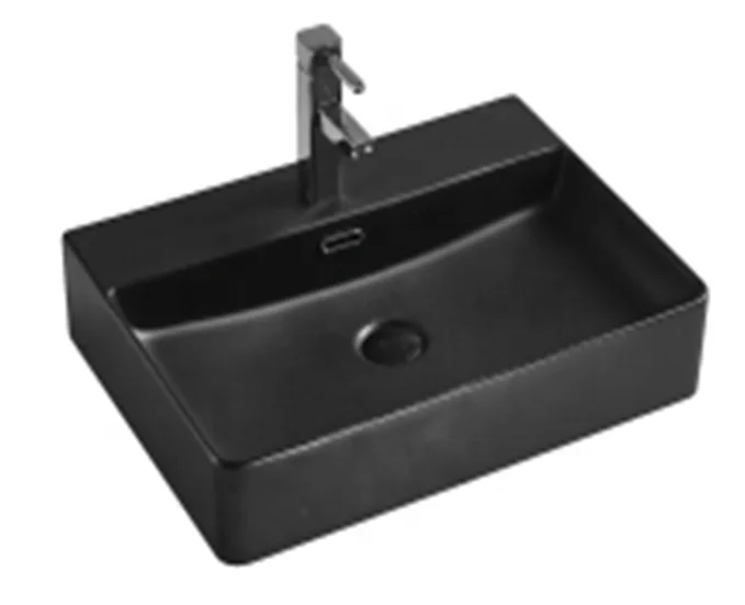 ANBI Ceramic Rectangular Washing Basin Mold Wall Hung Washbasin Bathroom Sinks