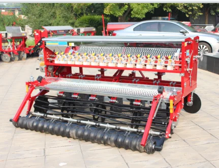 Tractor Mounted Wheat Planter Roller Cage Planter Mechanical Wheat Planter agricultural seeder