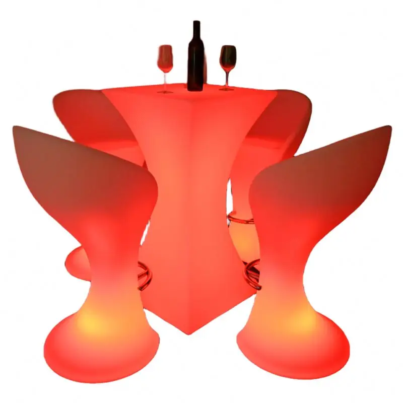 Led hookah lounge furniture, shisha hookah table