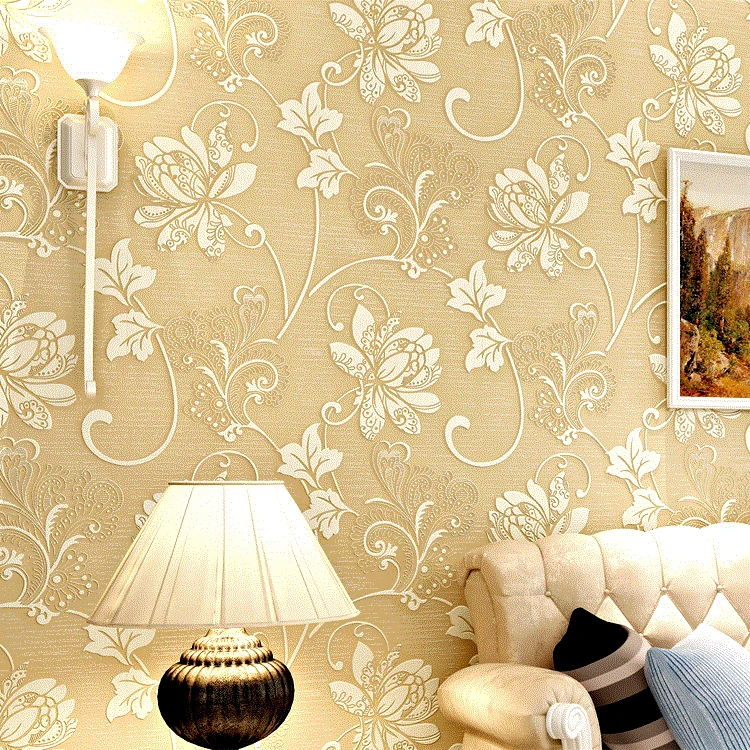 multi-color luxury non-woven 3d wallpaper Living Room TV background wallpaper wall design self-adhesive wallpaper