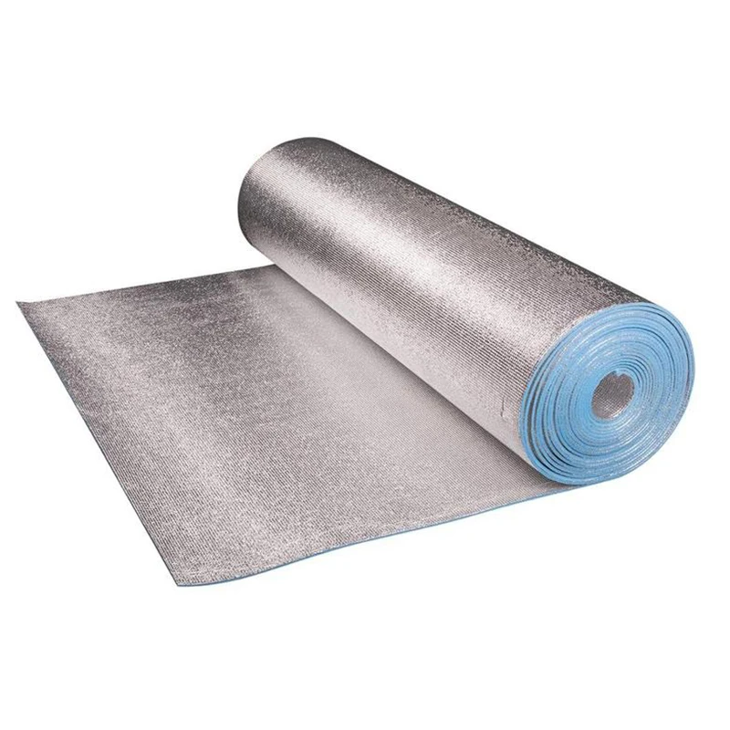 Hot Sale Good Quality Insulated Heat Insulation Film Raw Rolls Aluminum Foil + Xpe+Woven+Aluminum Foil Film For Packaging