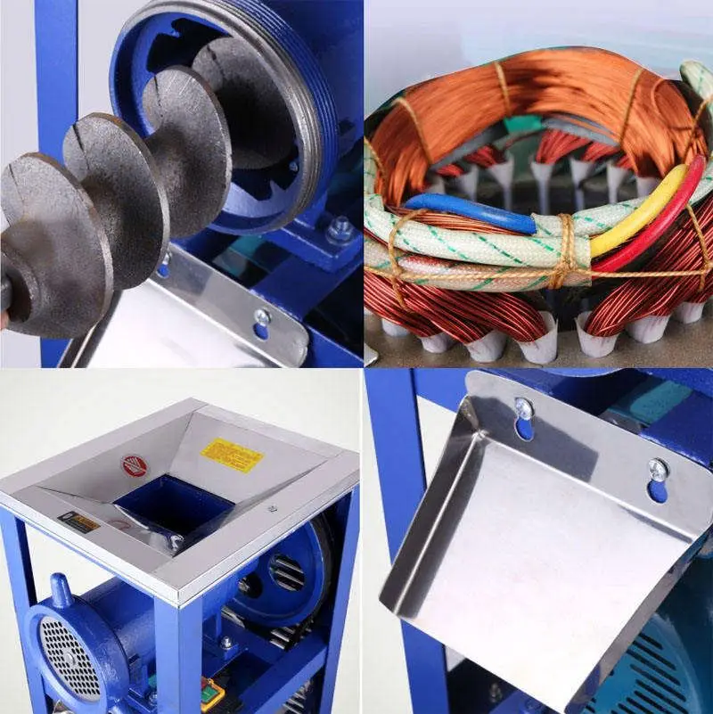 Automatic Multifunctional Electric Meat Mince Mincer Grinding Grinder Machine For Duck Chicken Fish Bone Chili Lamb Beef