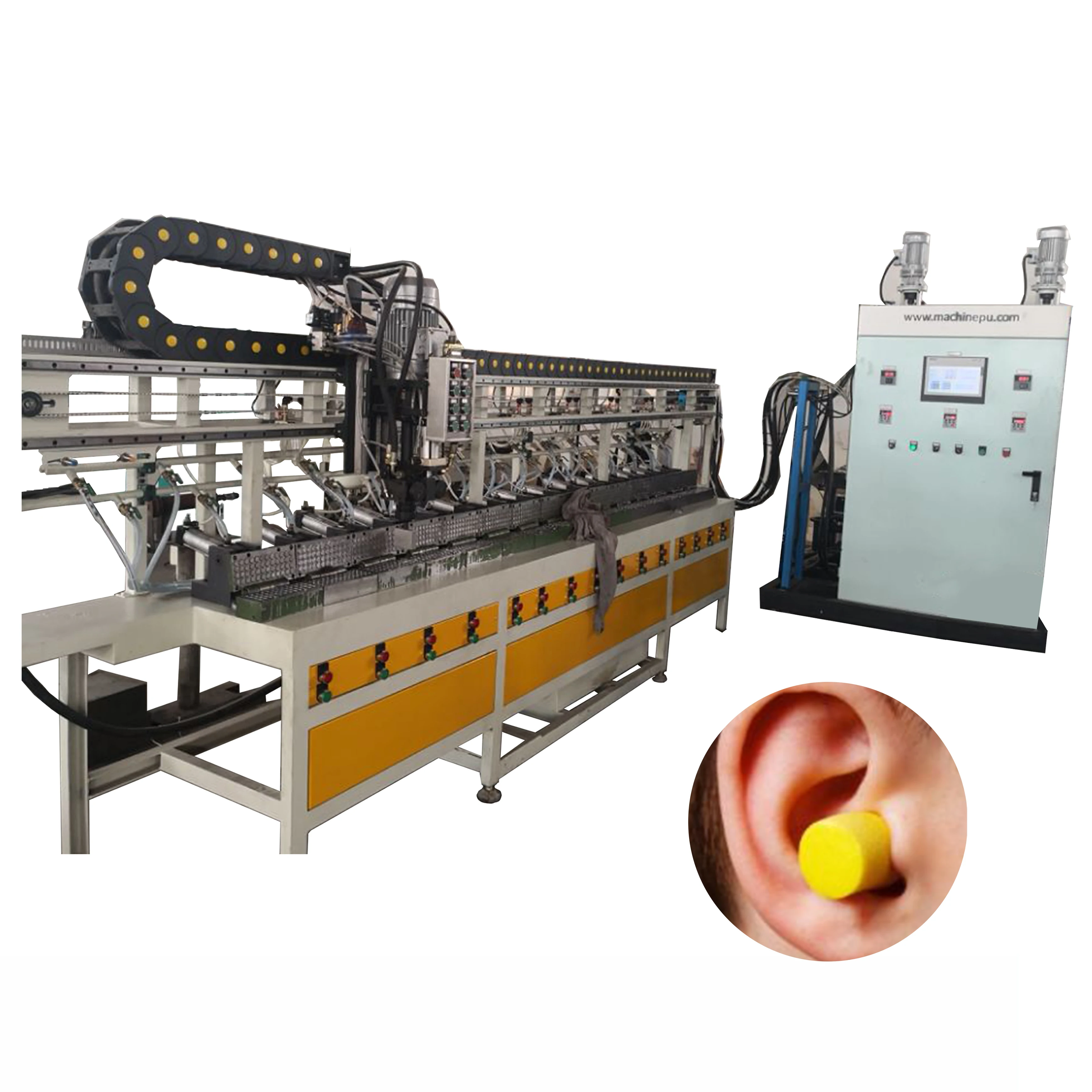 PU Polyurethnae пены литья под давлением ушные вкладыши производственная линия