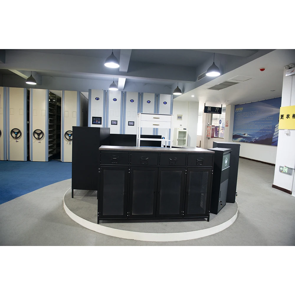 Metal Bedroom Living Room Furniture Black Dresser Chest of Drawer Steel Storage Cabinets