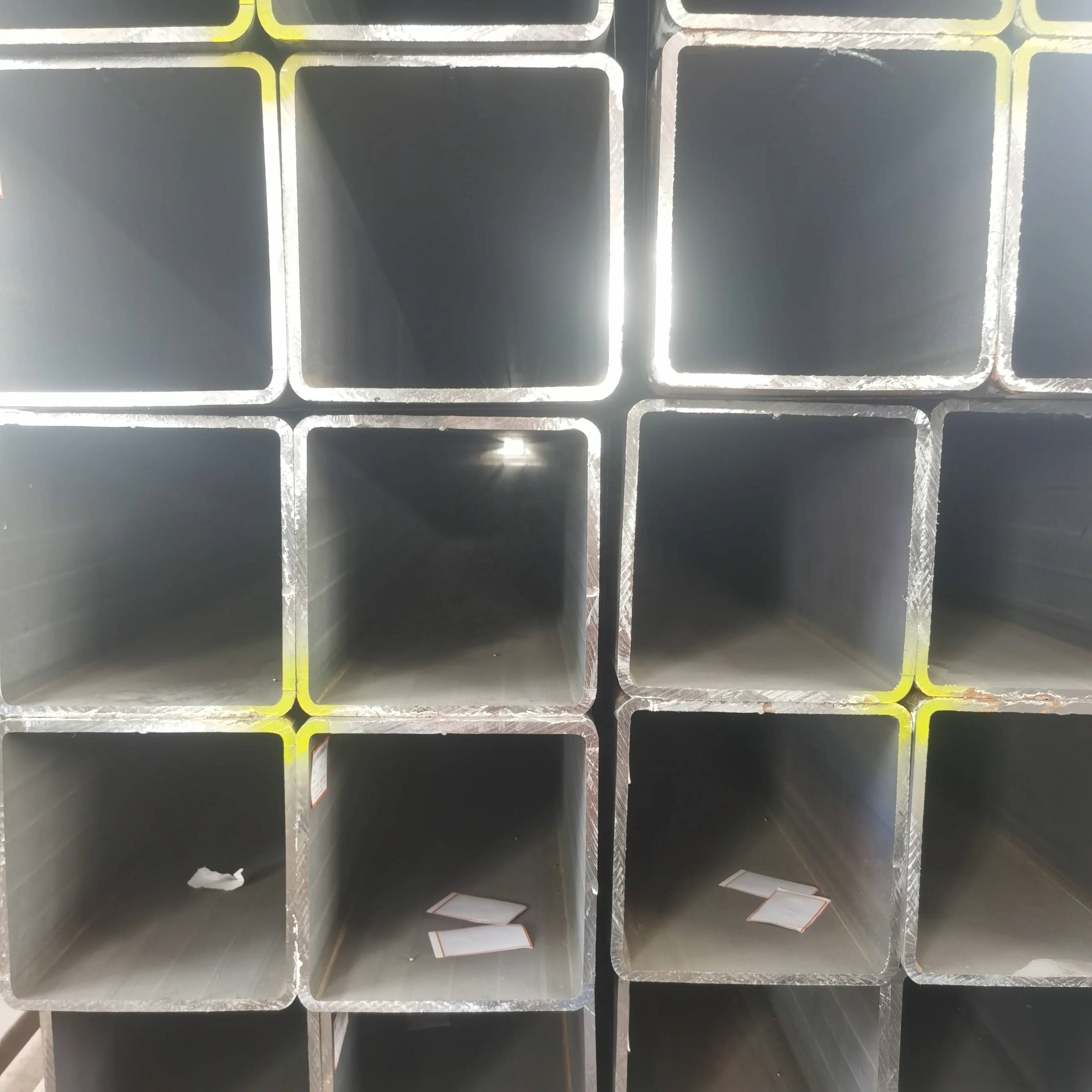 High Quality Astm A500 SHS RHS ASTM A500 STEEL 100x100 MS Galvanized Square Tube Hollow Section Rectangular Pipe Price List Prod