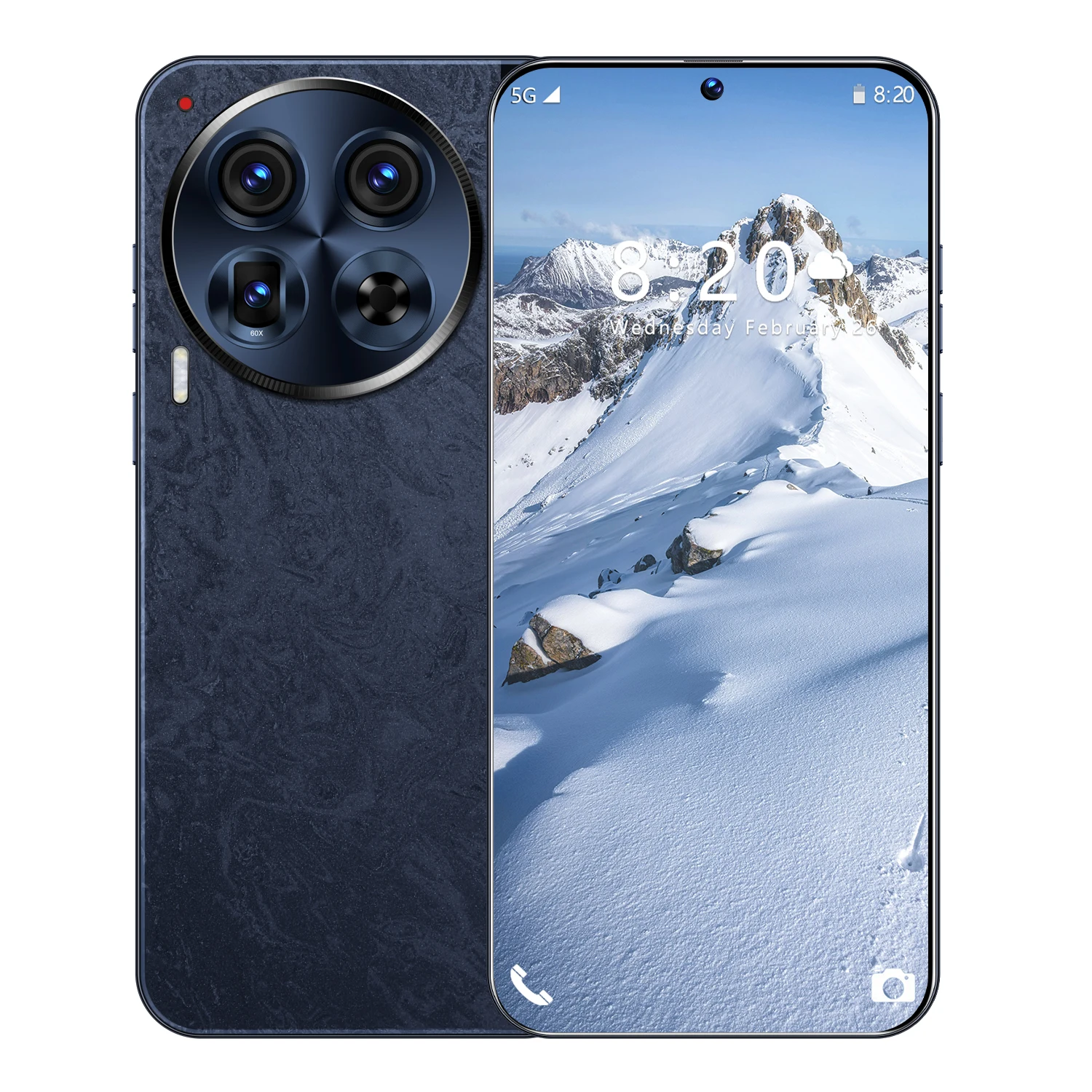 Смартфон C30 Pro 16G + 1TB 5G Decacore с высоким разрешением HD-экрана Двойная сим-карта 65 Вт быстрая зарядка распознавание лица QWERTY клавиатура