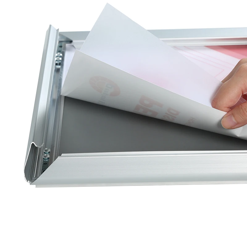 Aluminum Outdoor Advertising Wall Poster Snap Holder Picture Frame B2 50*70