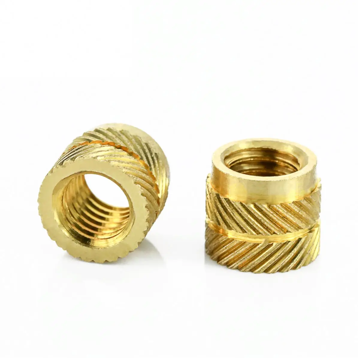 Ultrasonic Brass Threaded Inserts for Plastics Furniture Insert Nuts for Wood Fastener Nut