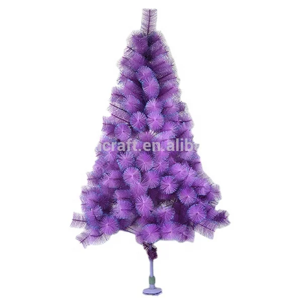 
Hot Selling Purple Christmas Tree Artificial Christmas Tree With Blue Paillettes 
