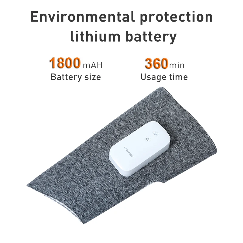 2021 Other Products Portable Folding Cushion Vibrator Device Air Compression Circulation Machine Double Leg Massager