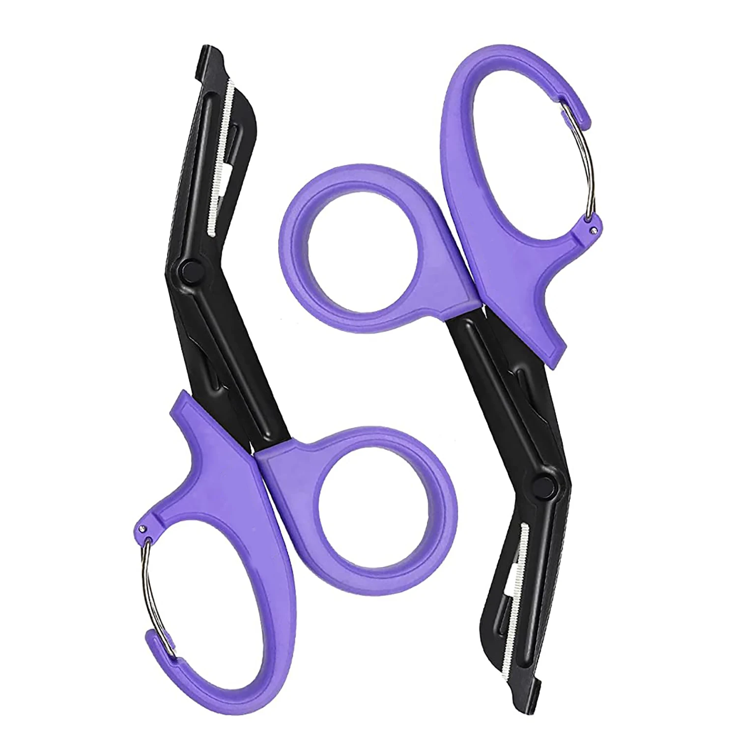 Multi Color trauma shears medical scissors with carabiner Bandage Scissors