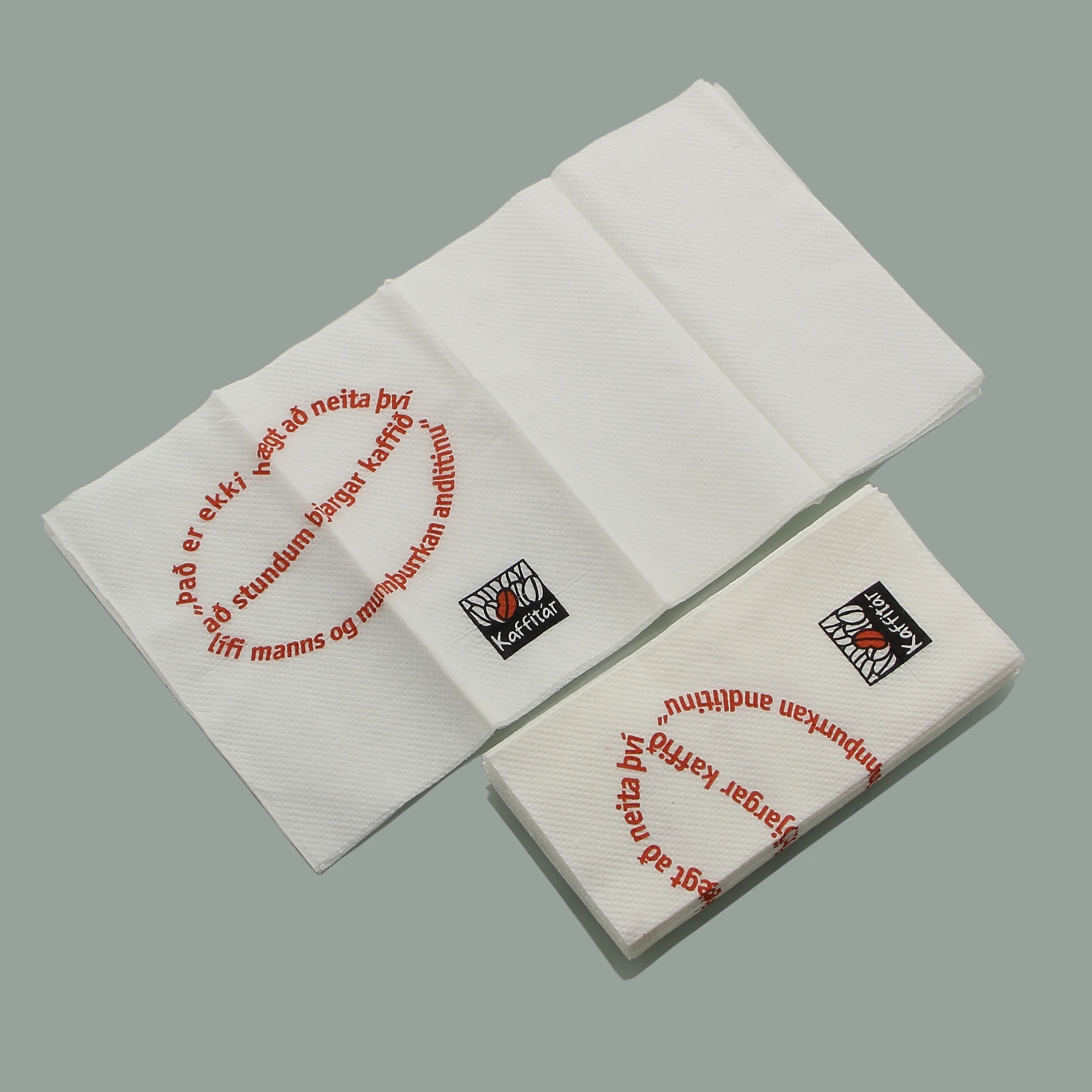 Table dinner napkins wholesale Dining table napkins Custom printing dinner napkin High water absorption Food safe quality