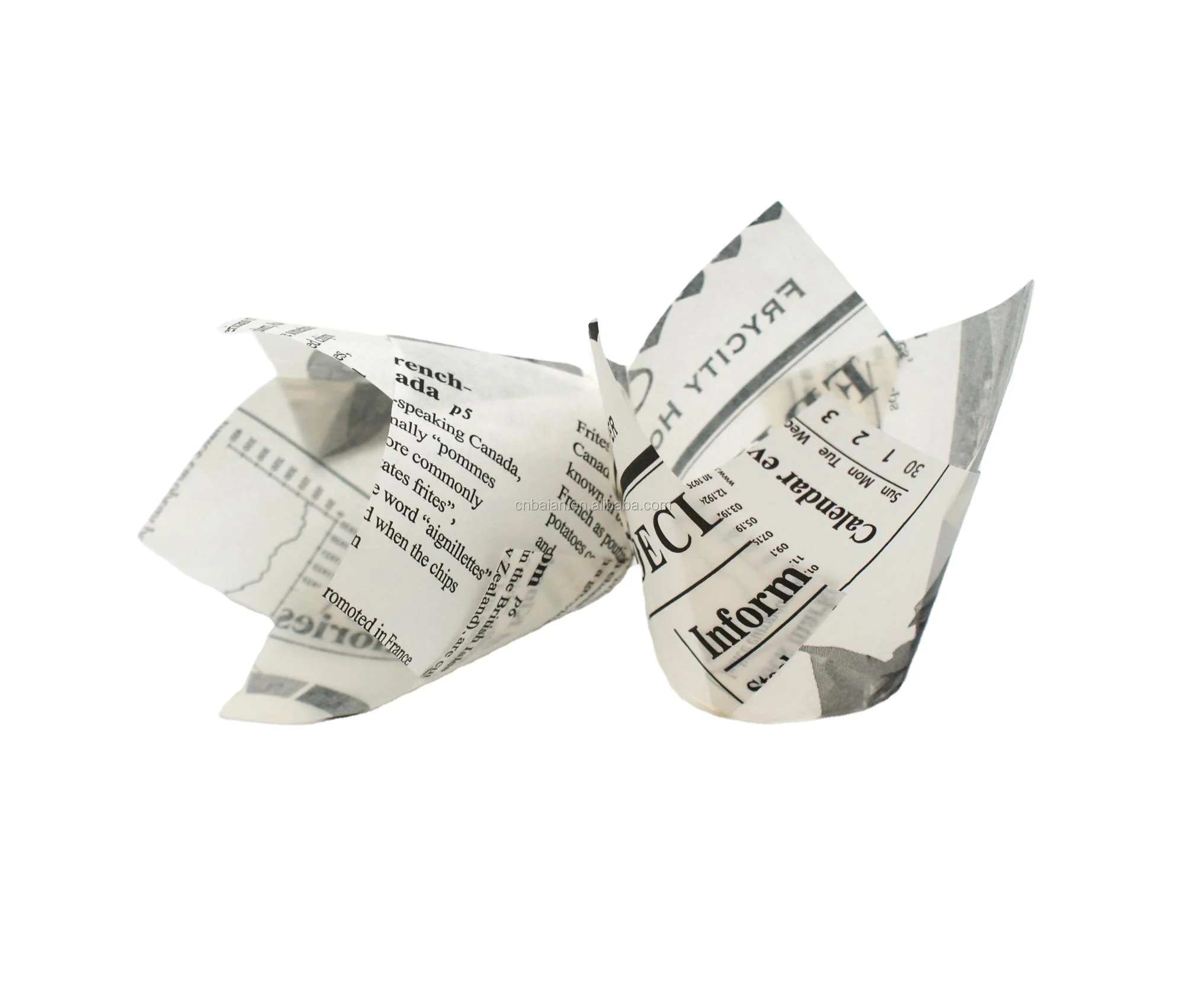 Printing Europe greaseproof paper cupcake liners tulip muffin cup