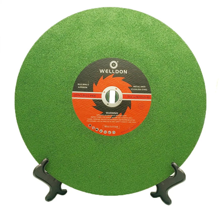 Hot sale 14inch cut off wheel disc cutting disc abrasive for stainless steel cutting wheel