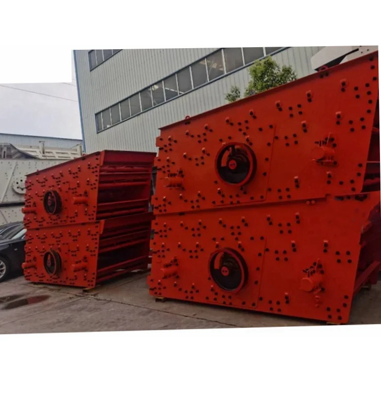 High Frequency Sand Gravel Screens Stone Diesel Electrical Motor Vibrating Screen Price