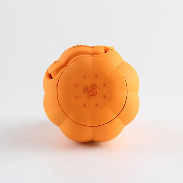 Cute Baby pumpkin lantern shape rubber speaker Best Selling Portable Music Player Mini Wireless Speakers
