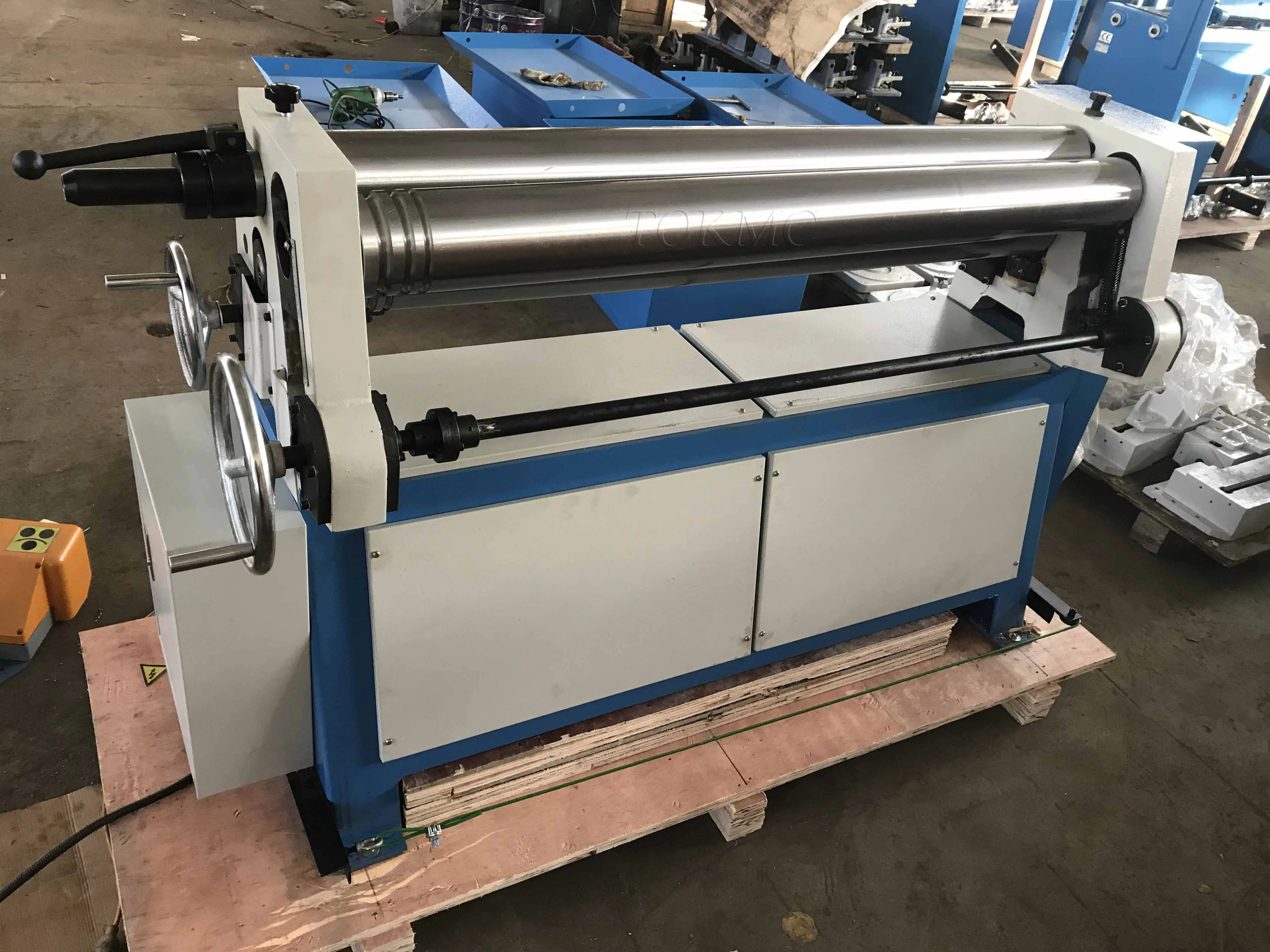 Electric slip rolling machine  for sheet metal ESR1300x4.5mm