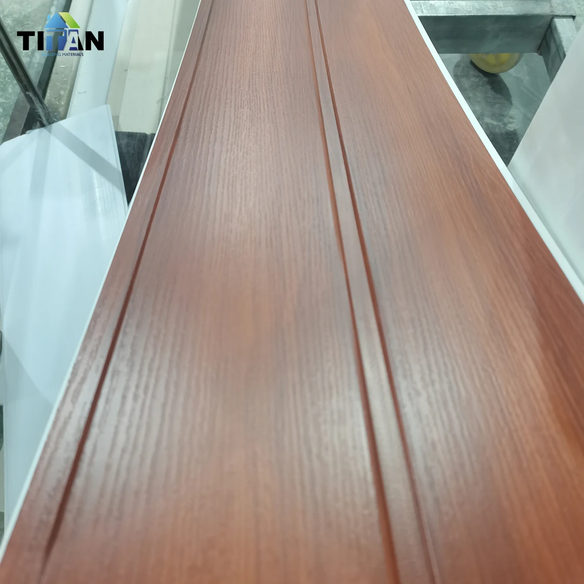 Wood Pvc Satin Ceiling Techo Razo Sky Sheets Laminated Pvc Tablet 8Mm Ceiling Panels 25Cm 595M