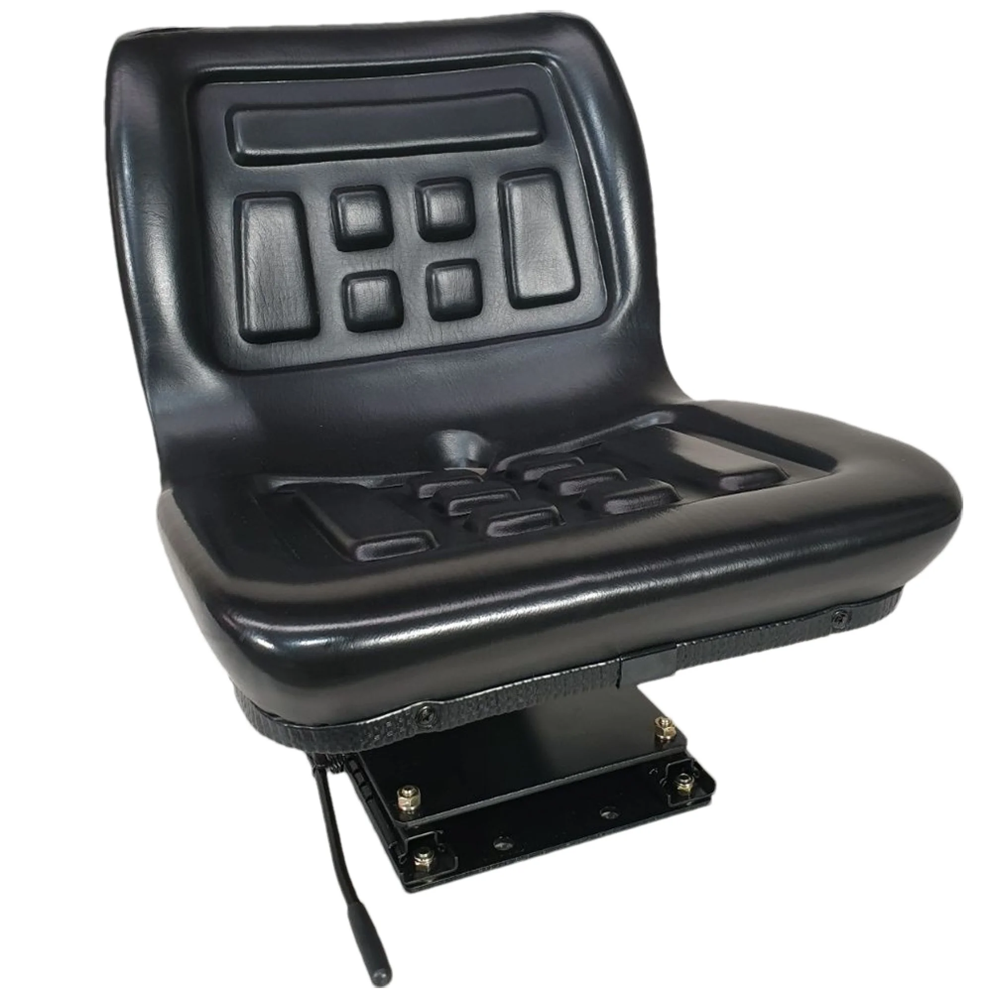 Factory Direct Adjustable Suspension Universal Tractor Seat with PVC Farming Equipment Modified Car Seat Agricultural Tractor