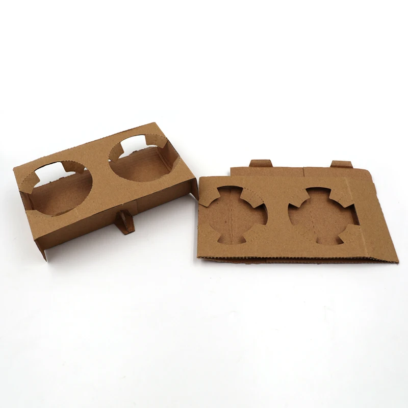 Food Grade Cardboard Take Away Coffee Paper Cup Holder