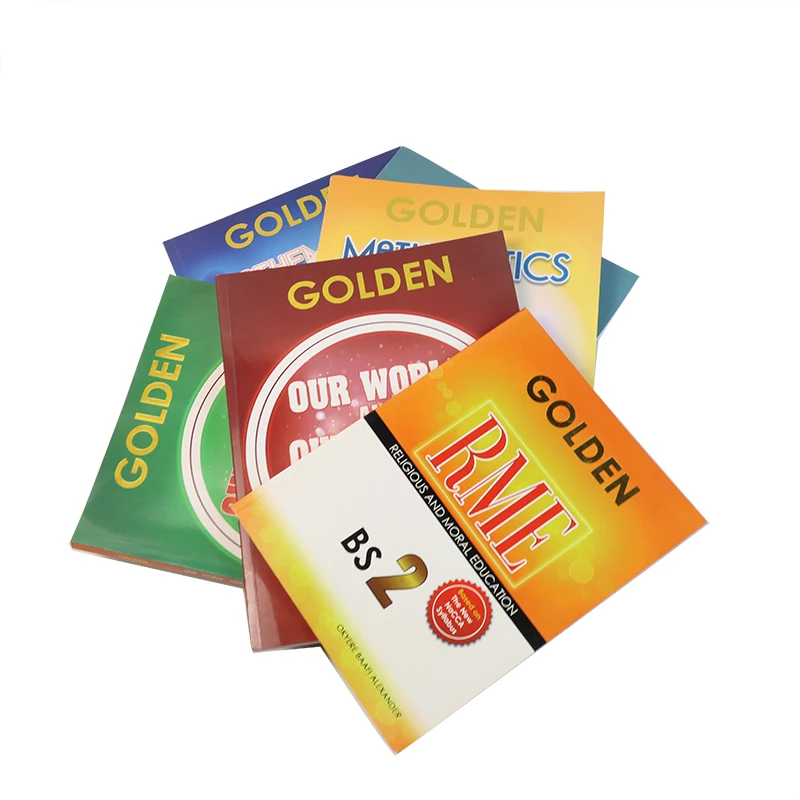 custom African text book French school books English textbook printing for Education