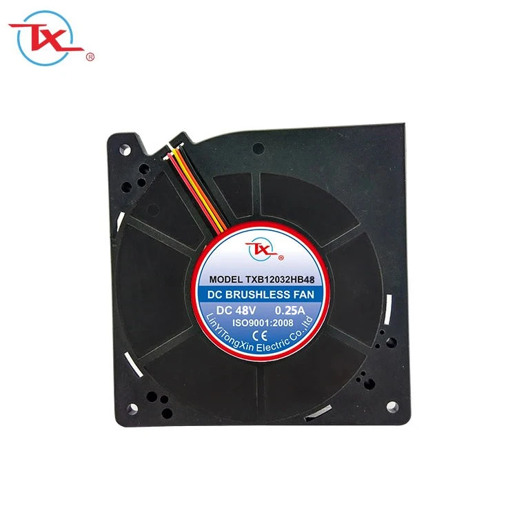 120mm 12v dc blower fan 4 wires   PWM speed control 12032 dc brushless cooling  fan ball bearing dc blower
