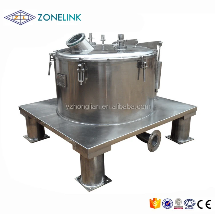china industrial Small test Low Temperature filter THC Oil centrifuge for Ethanol Extraction with CE_7