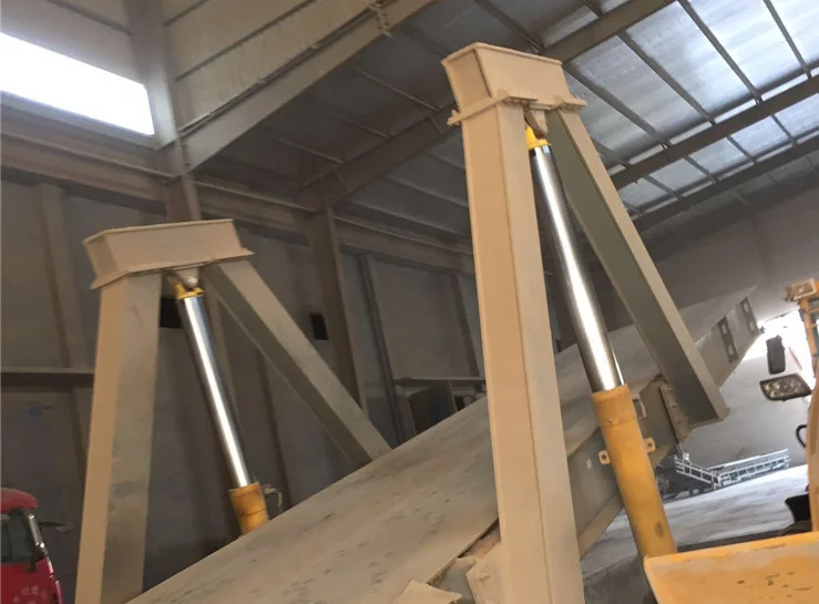 Large Telescopic Hydraulic Cylinder For Unloading Platform Usage