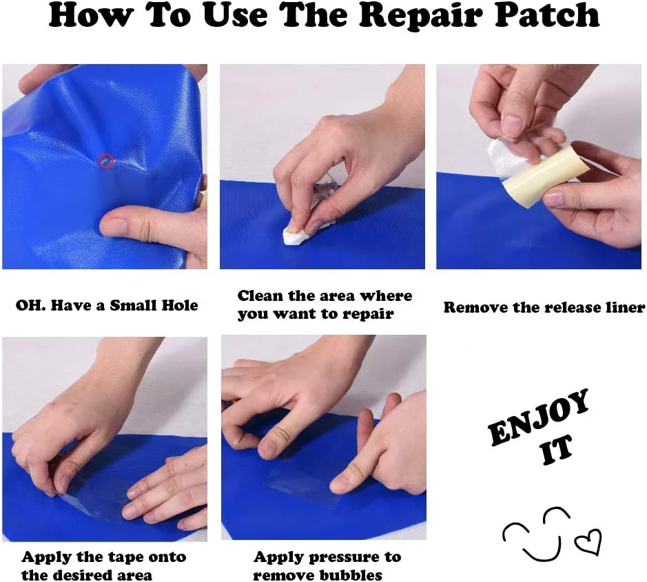 Ocean World Kids Swimming Rectangular Inflatable Pool with  Bathtub Kiddie Blow Up Pool for Kids Backyard Garden Outdoor Party