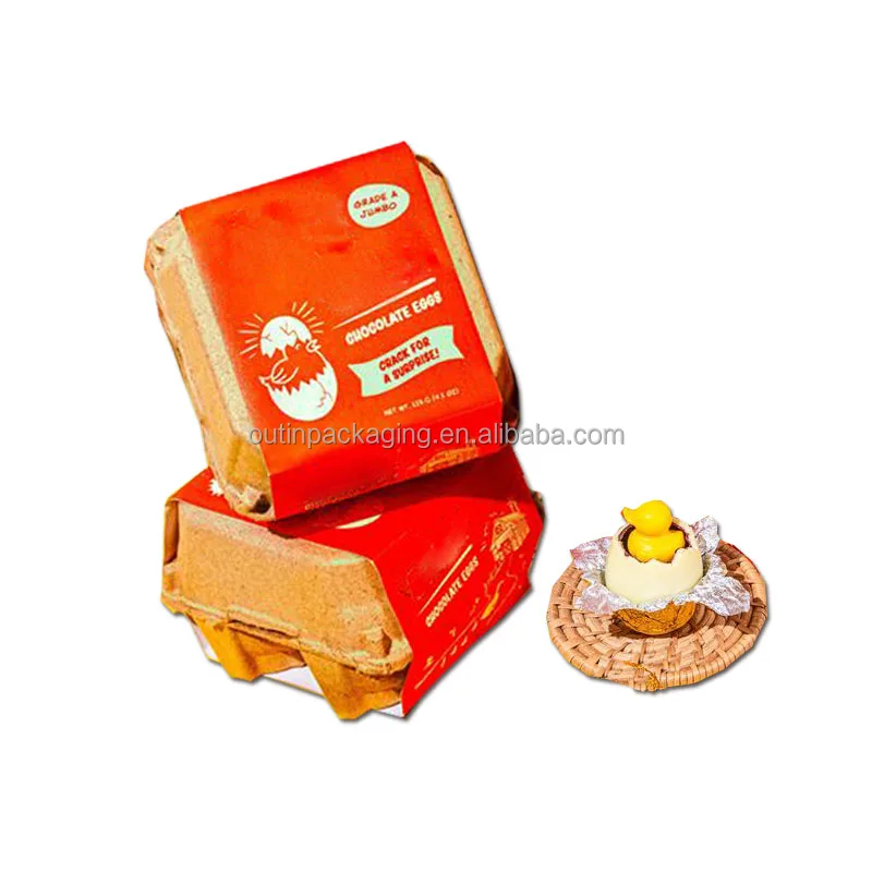 Биоразлагаемая картонная коробка для яиц