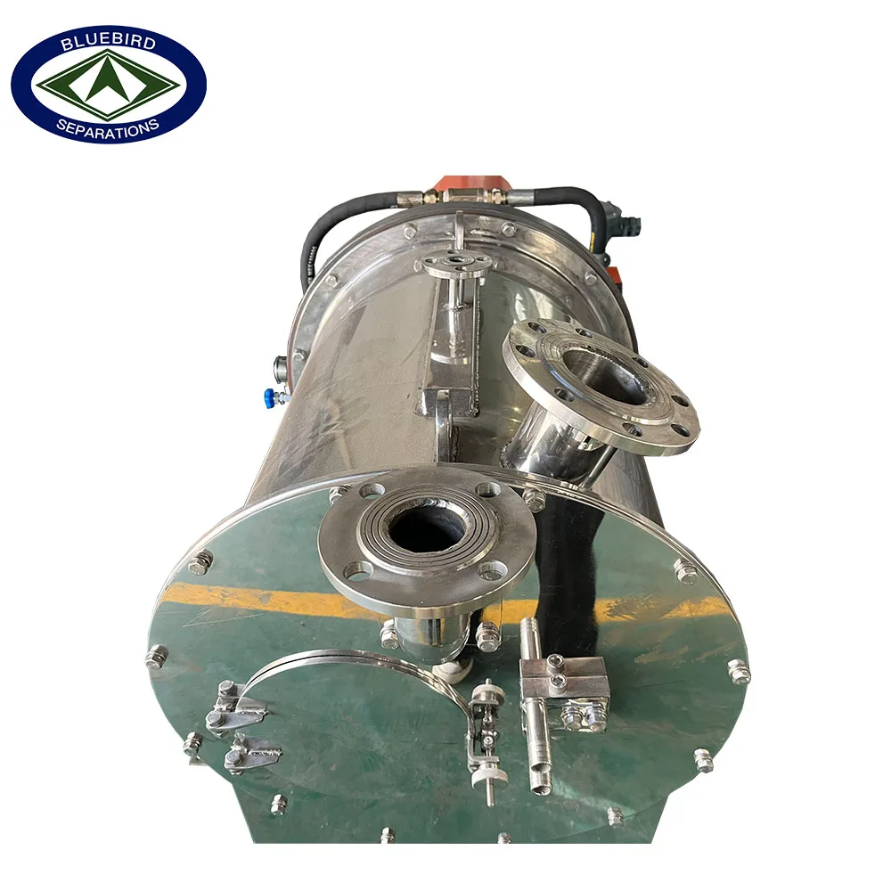 Continuous High Capacity Sea Sale Production Separator Salt Dryer Pusher Centrifuge