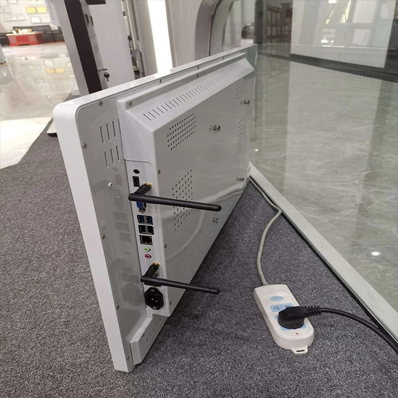 21.5 Inch Android LCD Digital Signage Monitor Wall Mount Touch Screen for Subway Wayfinding Welcome Display Car Use