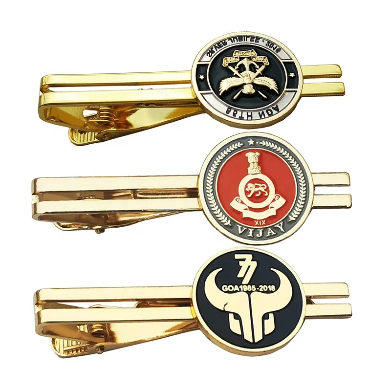 Custom Tie Pin and Tie Bar CuffLinks and Tie Clip Set