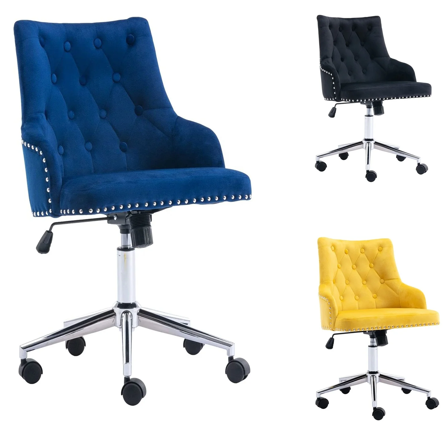 Modern home office chairs armless dining chairs study desk chairs