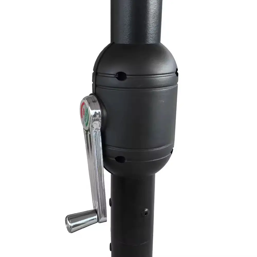 Garden market customised double head 12 ribs patio big sun umbrellas on sale